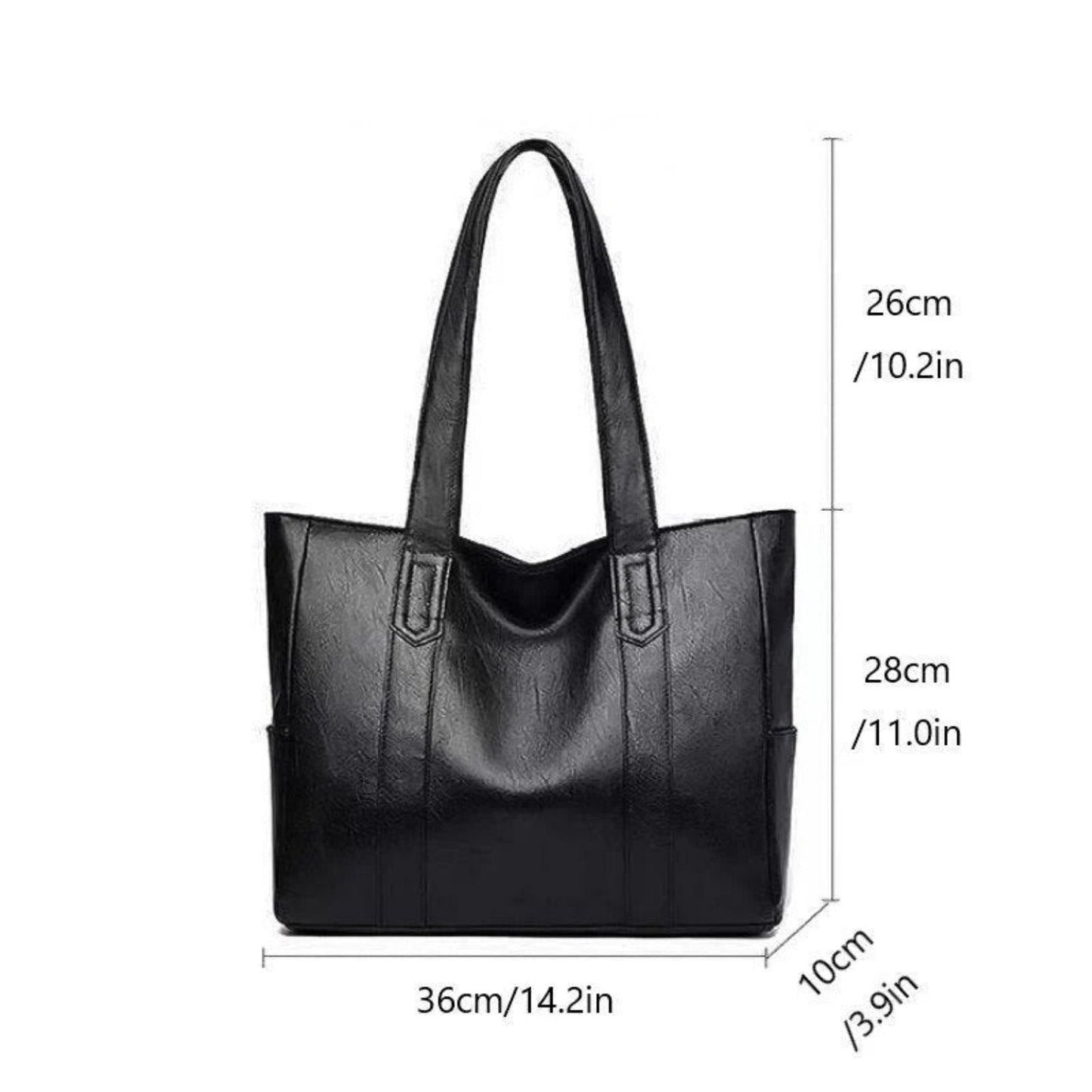 Damska Designerska Torebka Shopper na Ramię Nowoczesna