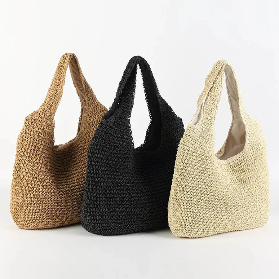 Damska Elegancka Letnia Plażowa Tote Bag