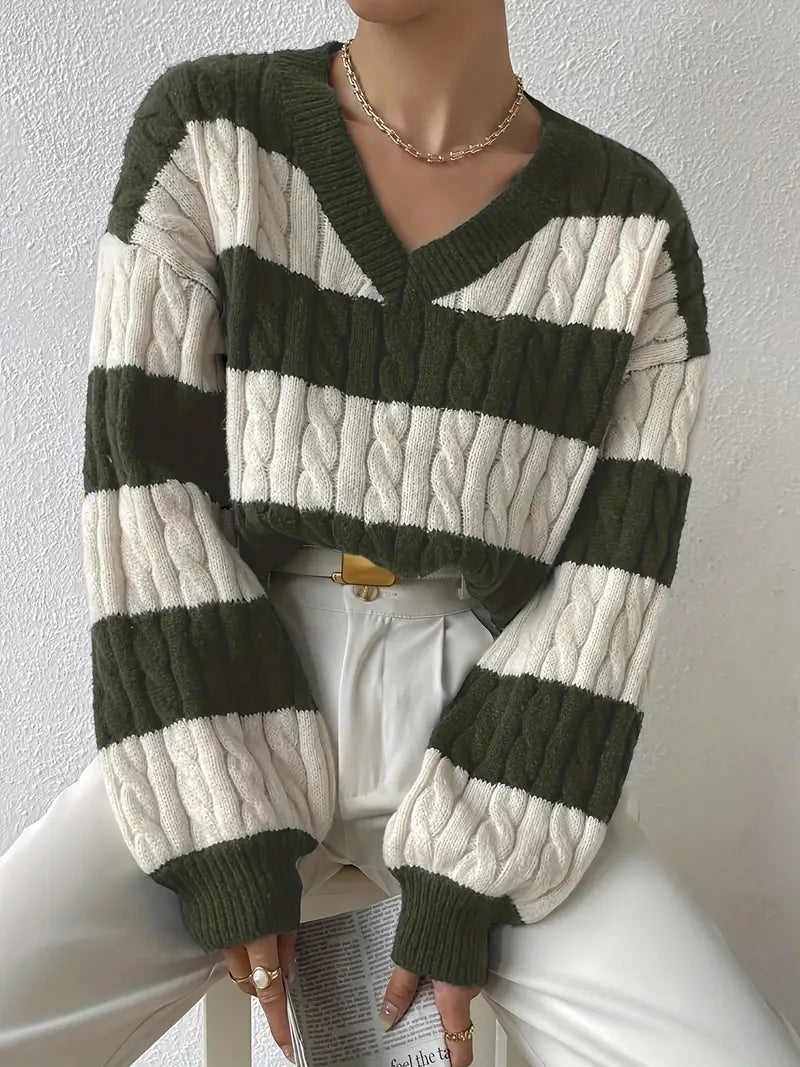 Damski sweter z odkrytymi ramionami – miękki, elegancki, wiele kolorów