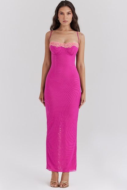 Karolina | Sukienka Maxi Koronkowa