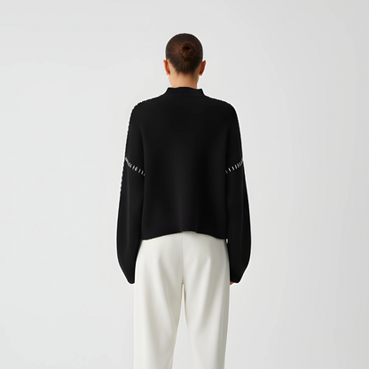 Sweter Damski | Luźny Przewiewny Krój