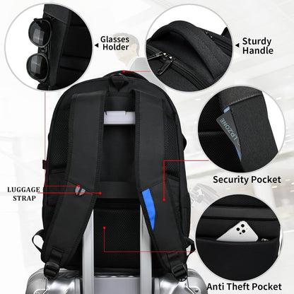 Podróżny antykradzieżowy na laptopa z portem USB smart