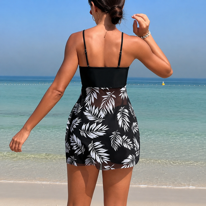 Lucy | Komfortowy Kostium Kąpielowy Tankini z Szortami