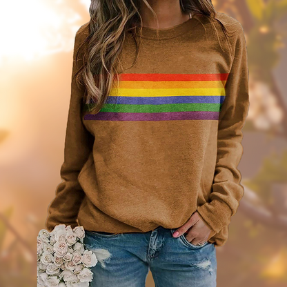 Stylowy Sweter Damski | Długi Rękaw Pulower