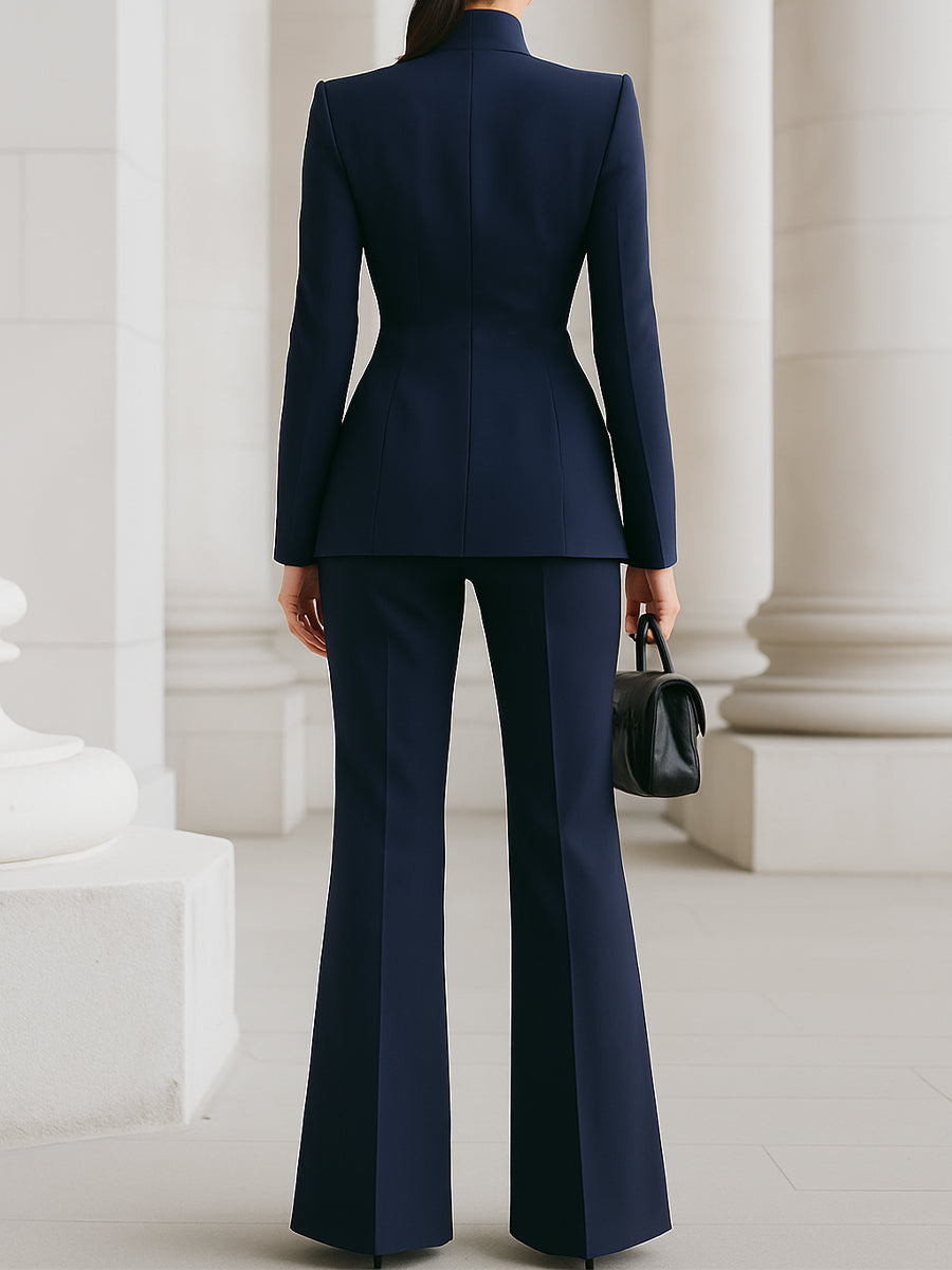 Lidia - Wytworny garnitur slim fit
