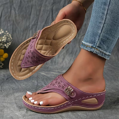 Krystyna | Sandały Wedge