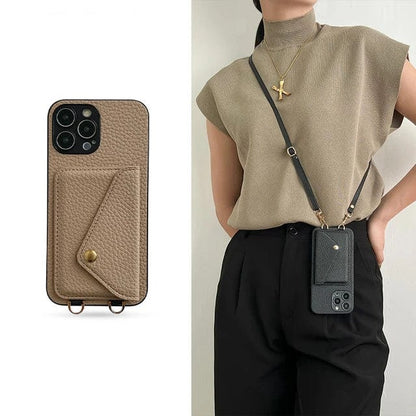 Stylowa smukła crossbody torebka
