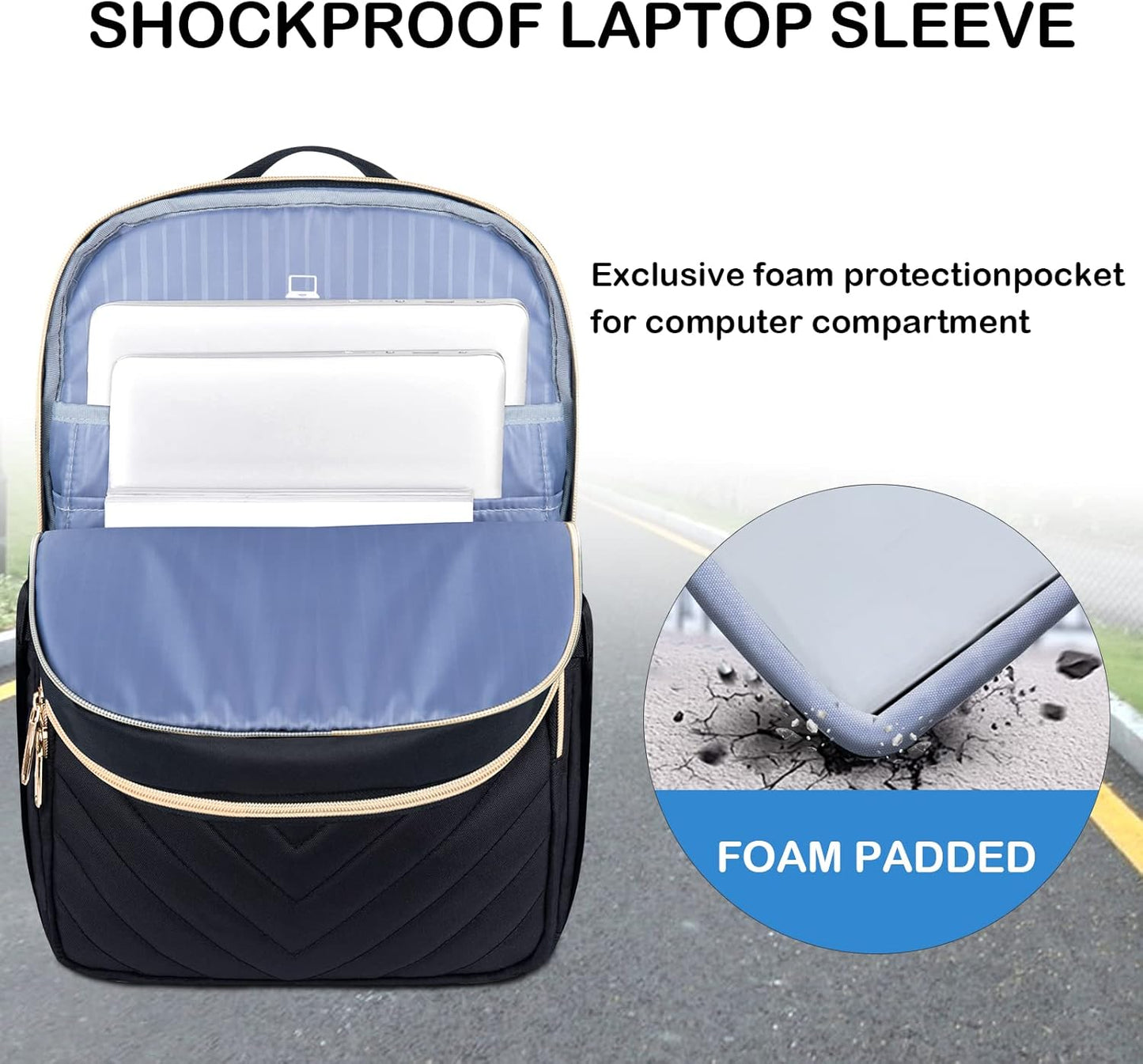 Podróżny inteligentny wodoodporny plecak laptop USB
